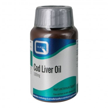 Quest Cod Liver Oil 1000mg 90 Capsules